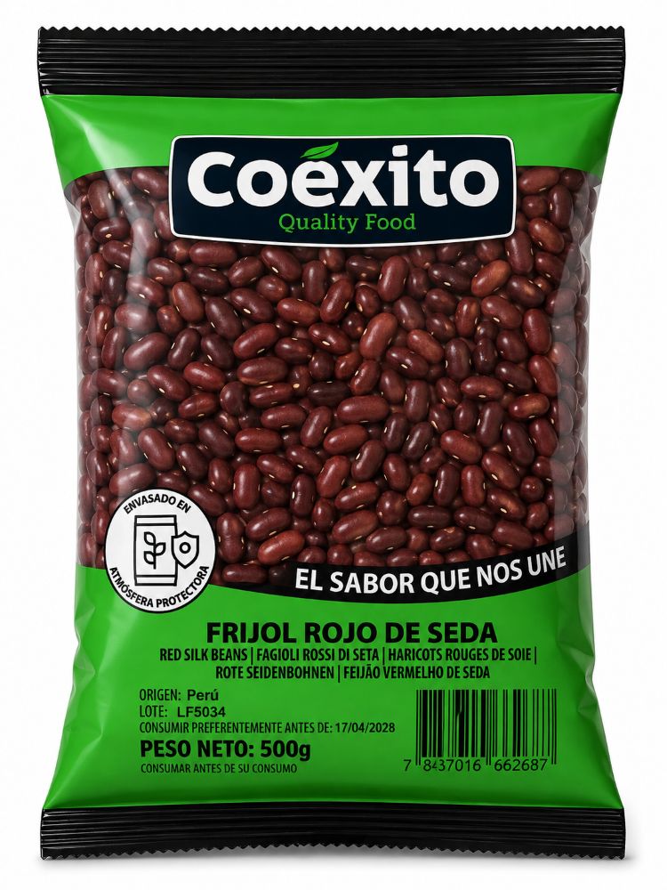 Frijol Roja de Seda - Coexito - Bohnen 500g