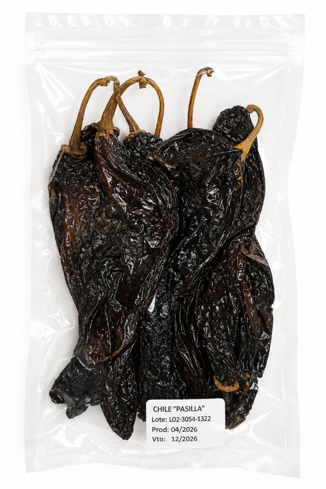 Chile Pasilla - getrocknete Pasilla Chilischotten - TAJIN - 75g