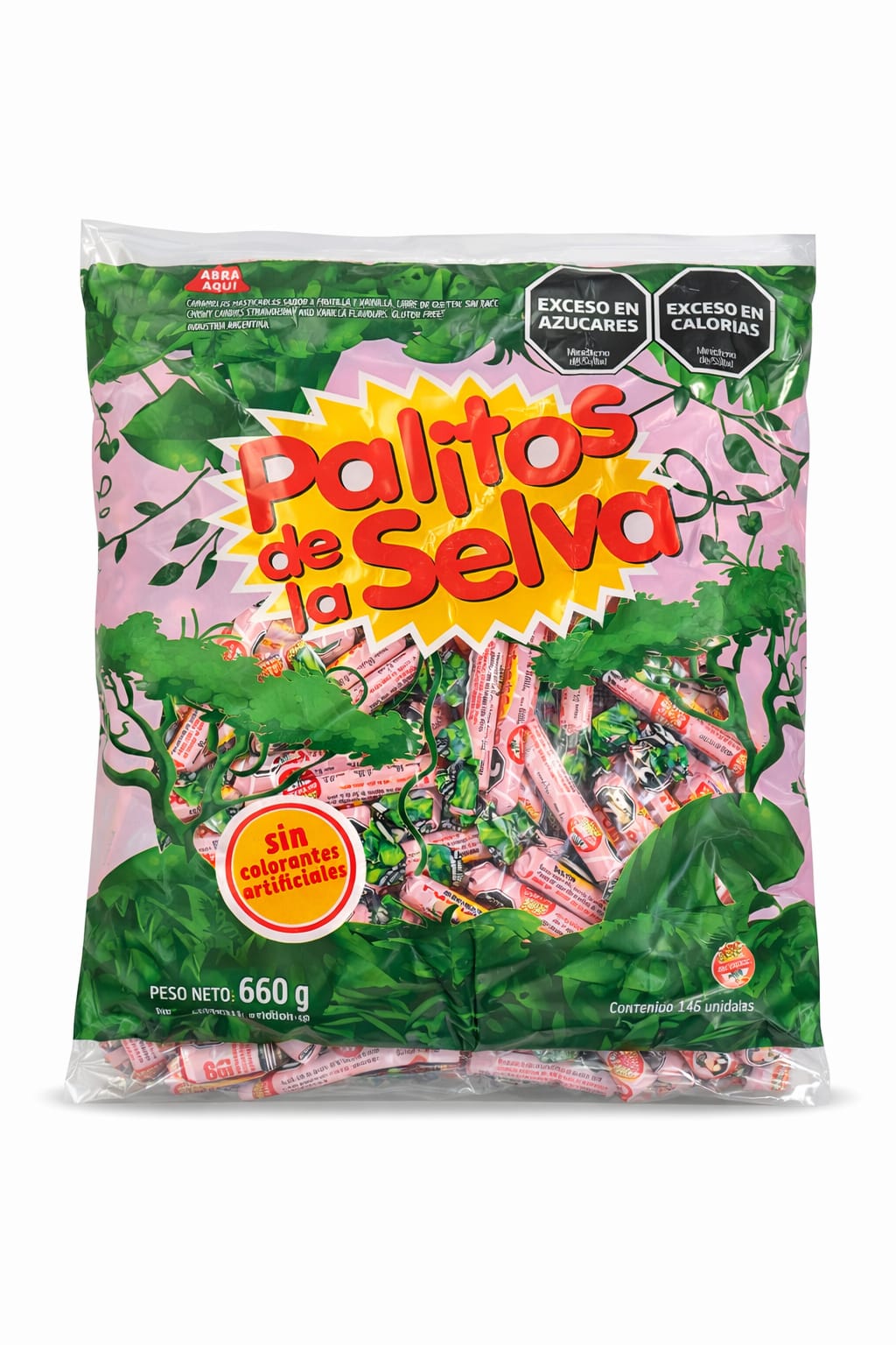 Palitos de la selva - Kaubonbons aus Argentinien - 146 Stk
