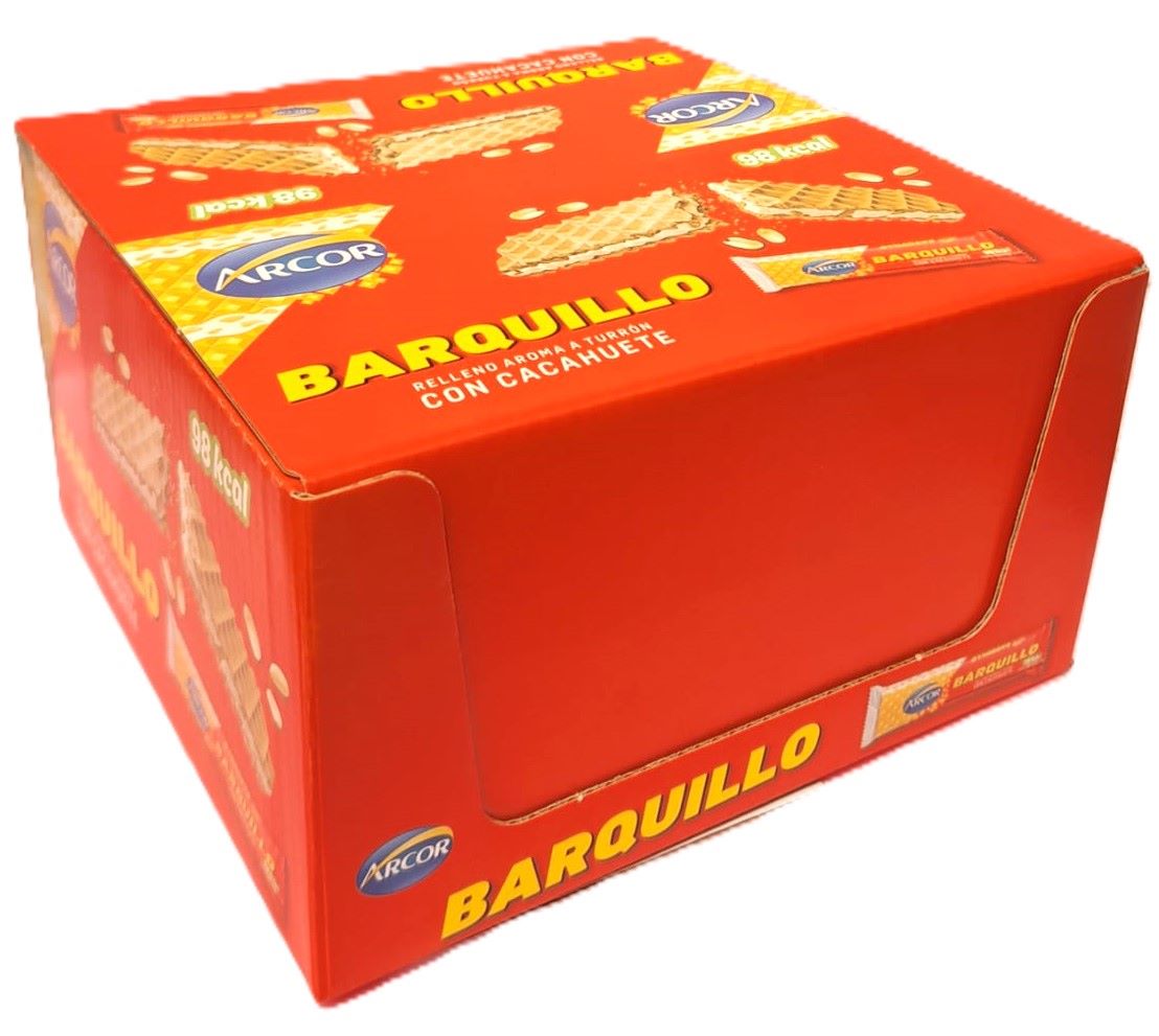Turrón y Maní ARCOR – Barquillo Arcor (25 x 25g)