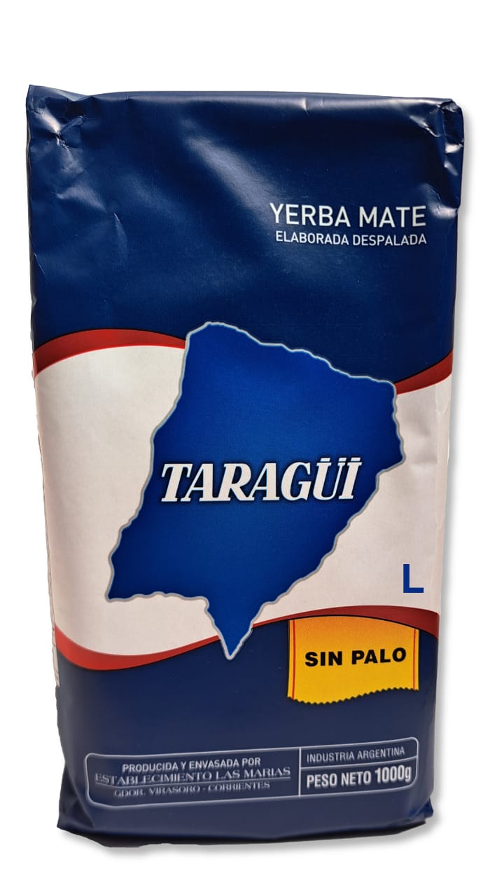 TARAGÜI Sin Palo (ohne Stängel - Pure Leaf) - 1Kg