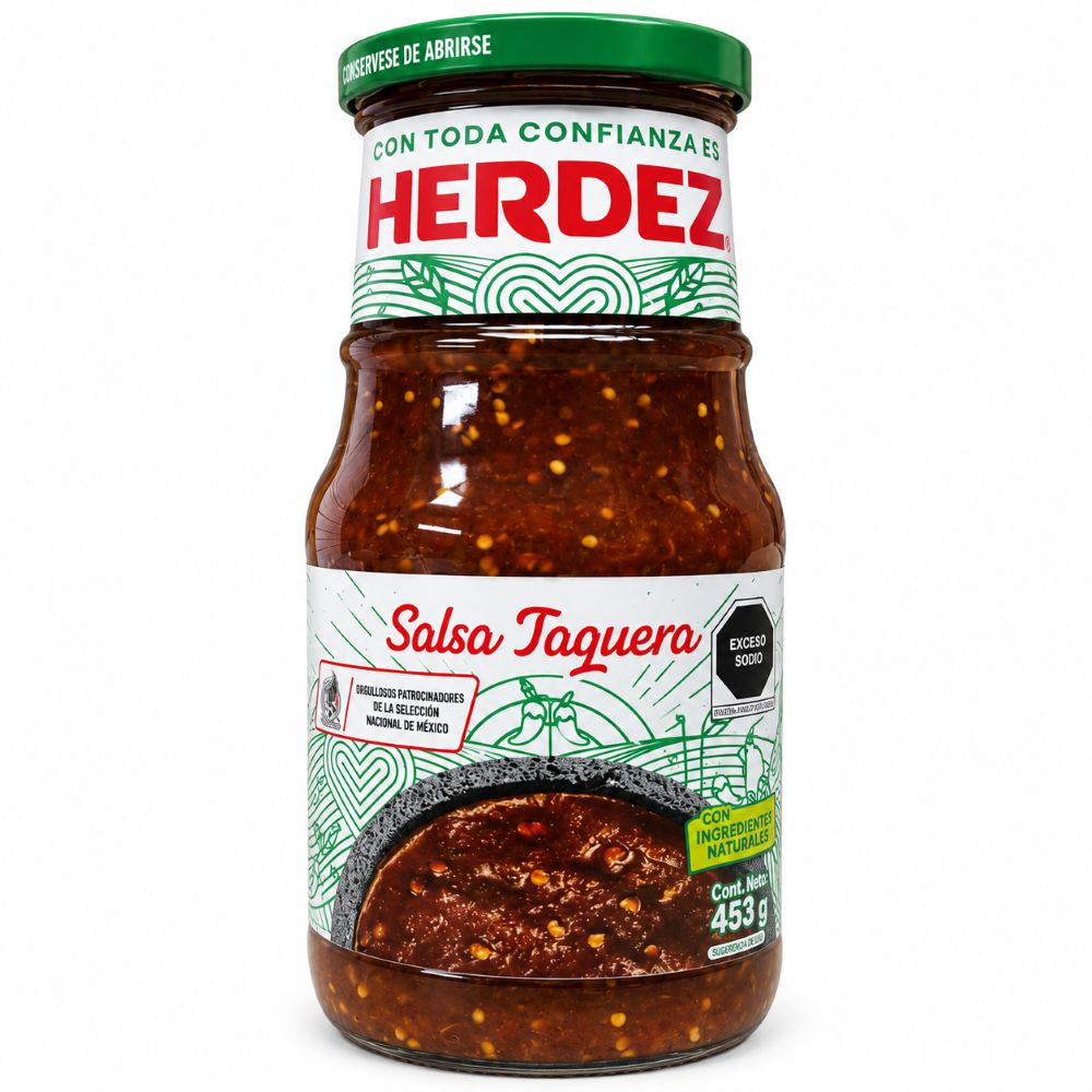 Salsa Taquera - HERDEZ - Glas - 453g