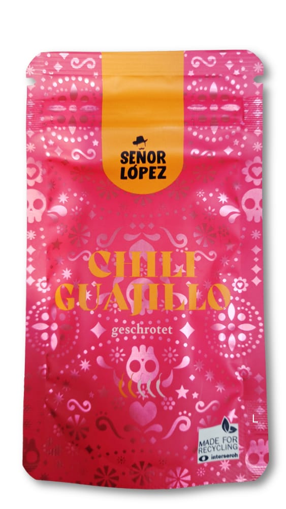 Guajillo Chili geschrotet - SEÑOR LOPEZ - 30g