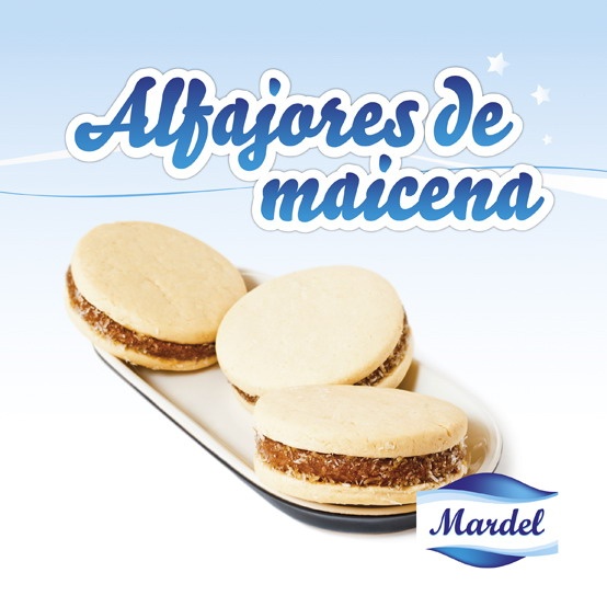 Alfajores de Maicena MARDEL - 6 Alfajores