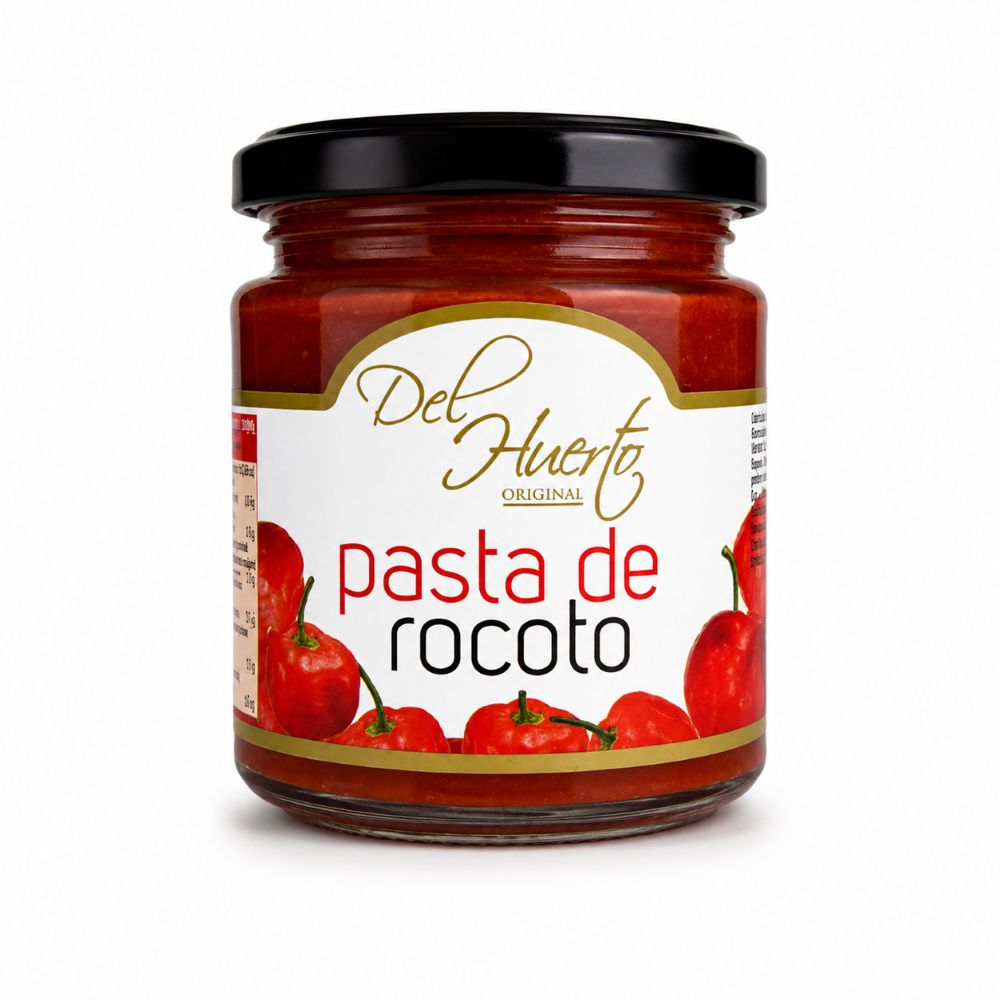 Rocoto Chilipaste - Pasta Crema de Rocoto - 212g