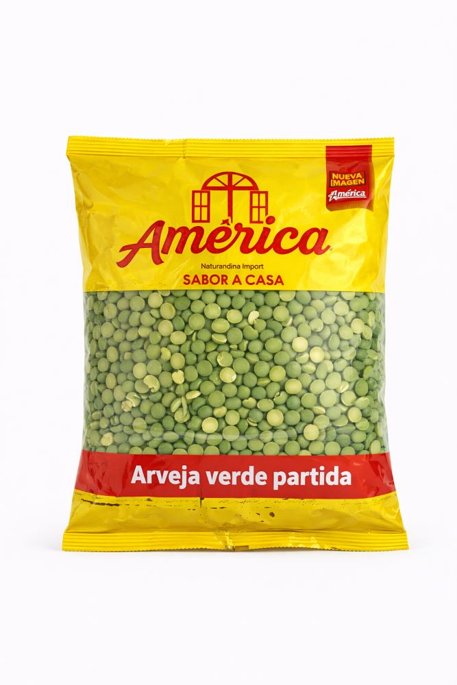 Arveja Verde Partida - Getrocknete grüne geteilte Erbsen 500g