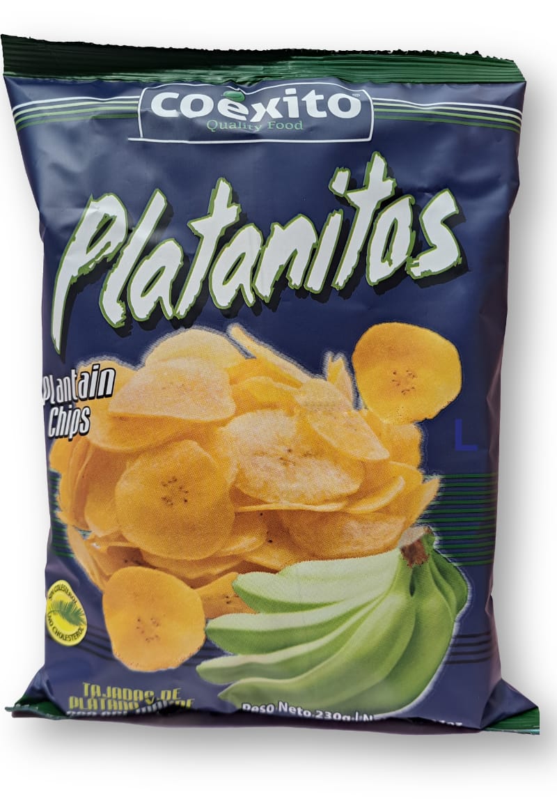 Bananenchips gesalzen Platanitos Salados COEXITO 230g