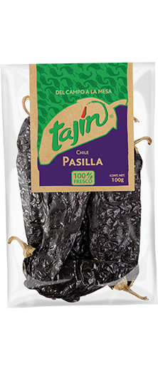 Chile Pasilla - getrocknete Pasilla Chilischotten - TAJIN - 75g