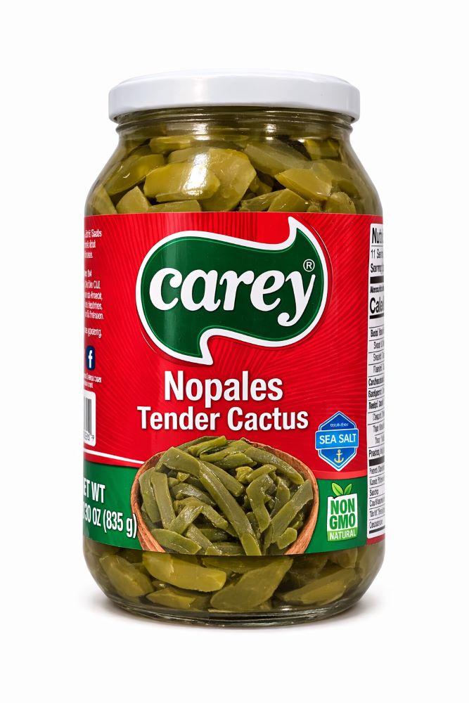 Nopales - Kaktusblätter im Streifen - CAREY 830g