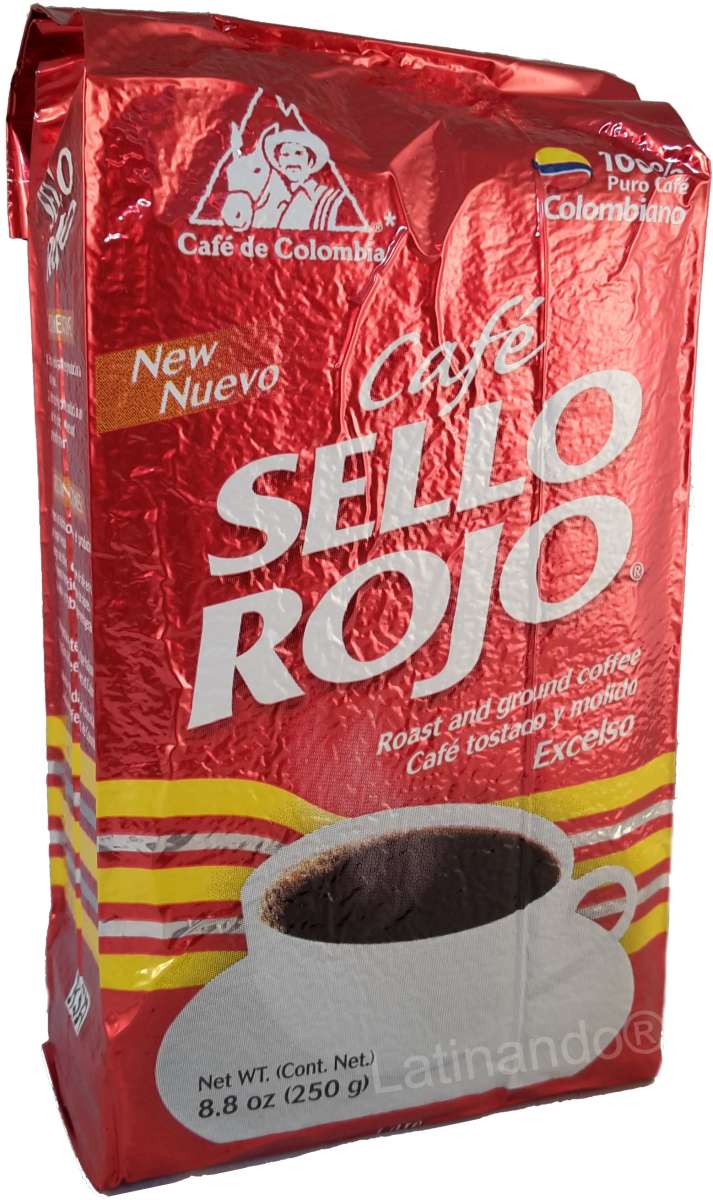 Cafe SELLO ROJO Kaffee aus Kolumbien gemahlen