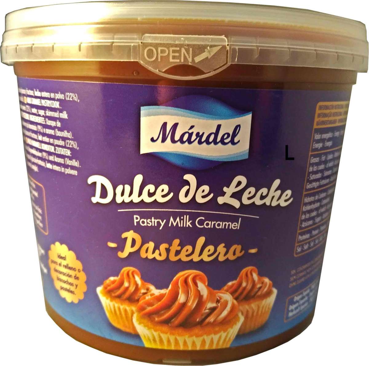 Dulce de Leche MARDEL *Pastelero* 1Kg | Argentina | Products by country ...