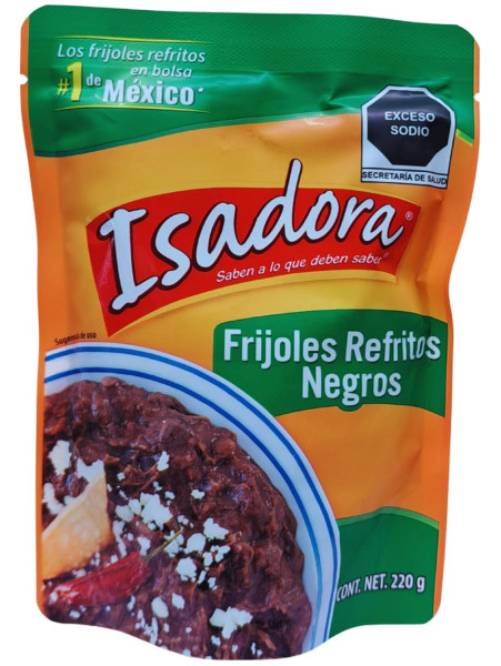 Frijoles Refritos Negros - ISADORA - Klein 220g