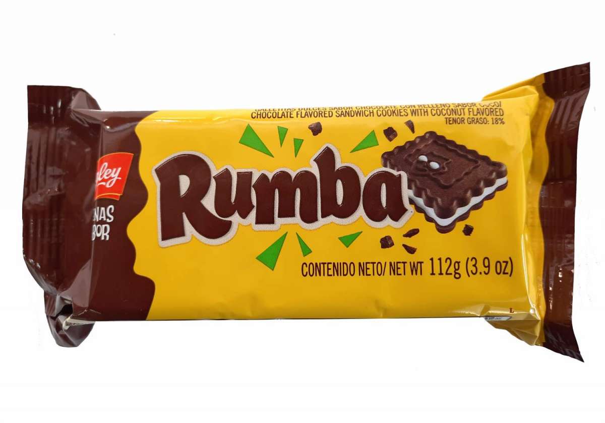 Galletitas Rumba Bagley 112g Latinando ® Alimentos Y Bebidas De