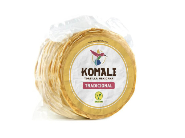 Maistortilla KOMALI Tradicional Amarilla 15cm - 1Kg