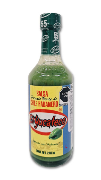 Salsa Picante Verde de Chile Habanero - EL YUCATECO