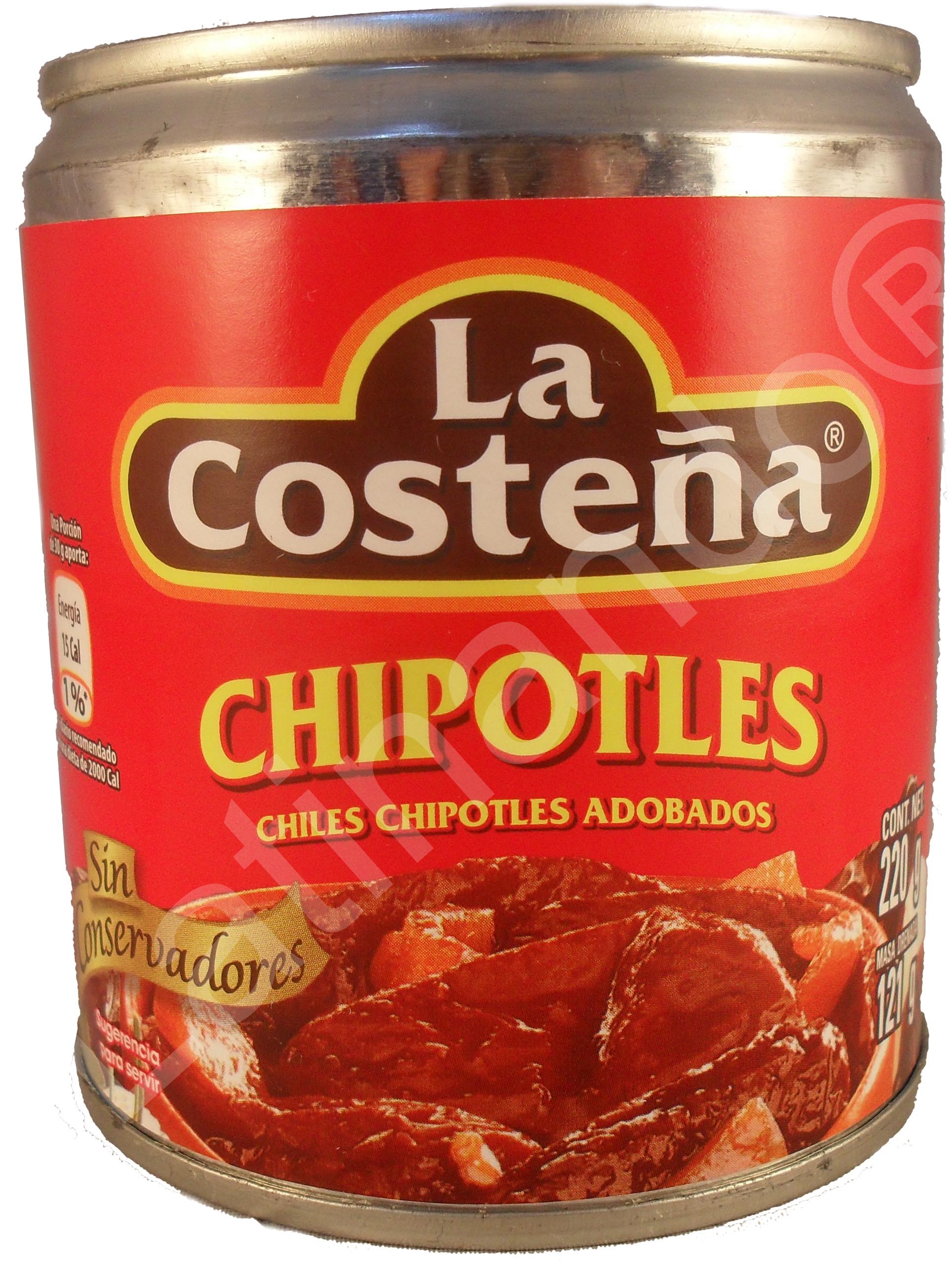 Chipotles in Adobo - La Costeña 220g | Latinando ® südamerikanische ...